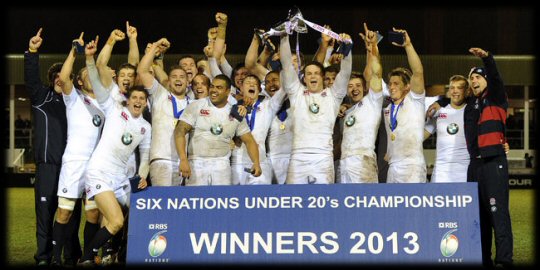 Six Nations U20s Champions 2013 England